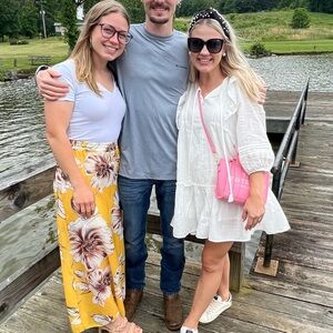 TALULAH White Flounce Dress